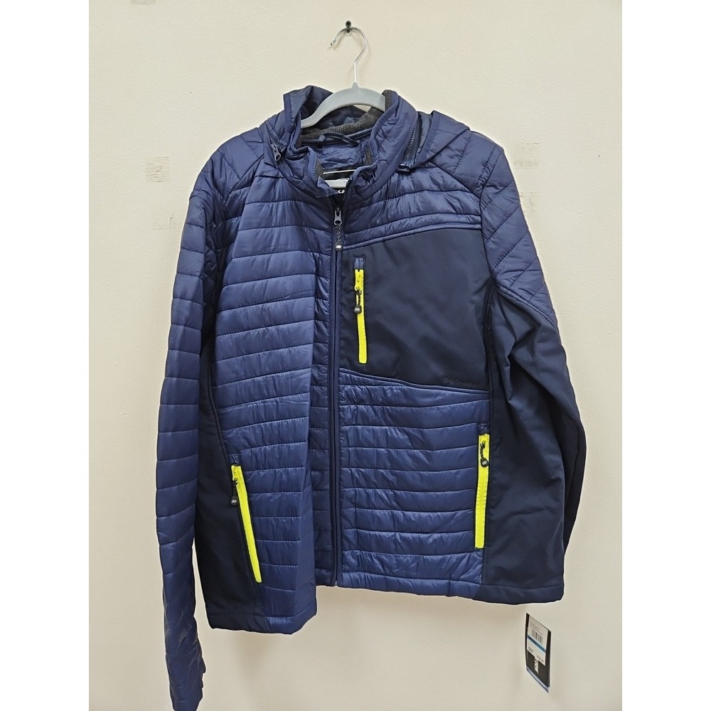 SKECHERS Hooded Winter Hybrid Jacket XXl  New With Tags